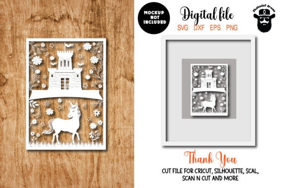 Download Unicorn Laser/paper Cut Design - Paper cut Collection