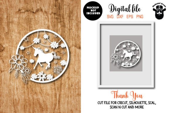 Download Unicorn Laser/paper Cut Design - Paper cut Collection