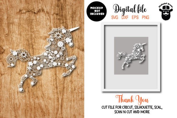 Download Unicorn Laser/paper Cut Design - Paper cut Collection